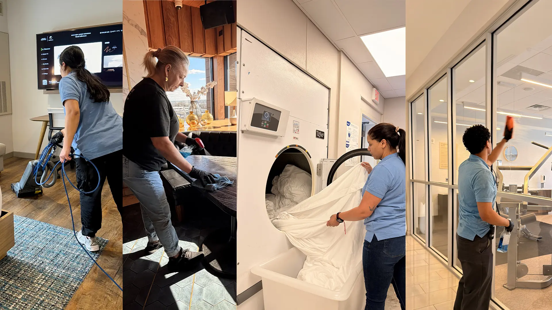 Premium Cleaning Services team at work across commercial facilities in NJ & NY