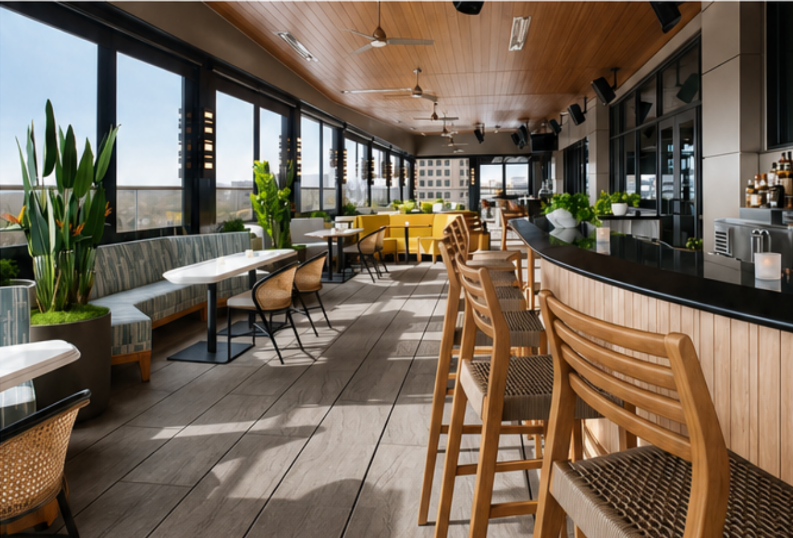 The Bradford Restaurant โ Upscale Restaurant & Rooftop Lounge